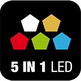 LED 5 en 1