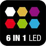 6-in-1 LED