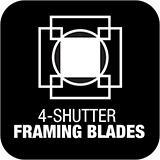 4 Framing Shutter Blades