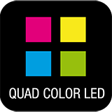 Quad colour RGBA/RGBW LEDs